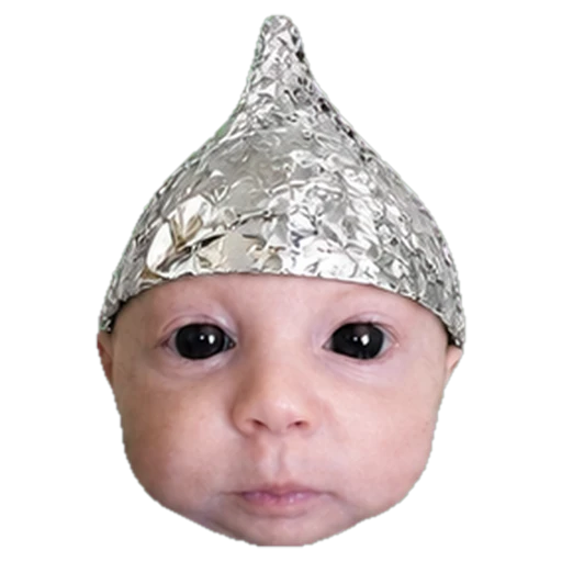 bino, wearing a tinfoil hat. the signal is coming from inside the pi.